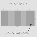 Mutterpasshülle personalisiert | Liebe im Bauch | inkl. Schutzhülle
