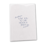 Mutterpasshülle personalisiert | Love you to the moon & back| inkl. Schutzhülle