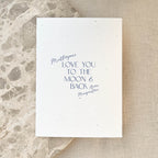 Mutterpasshülle personalisiert | Love you to the moon & back| inkl. Schutzhülle