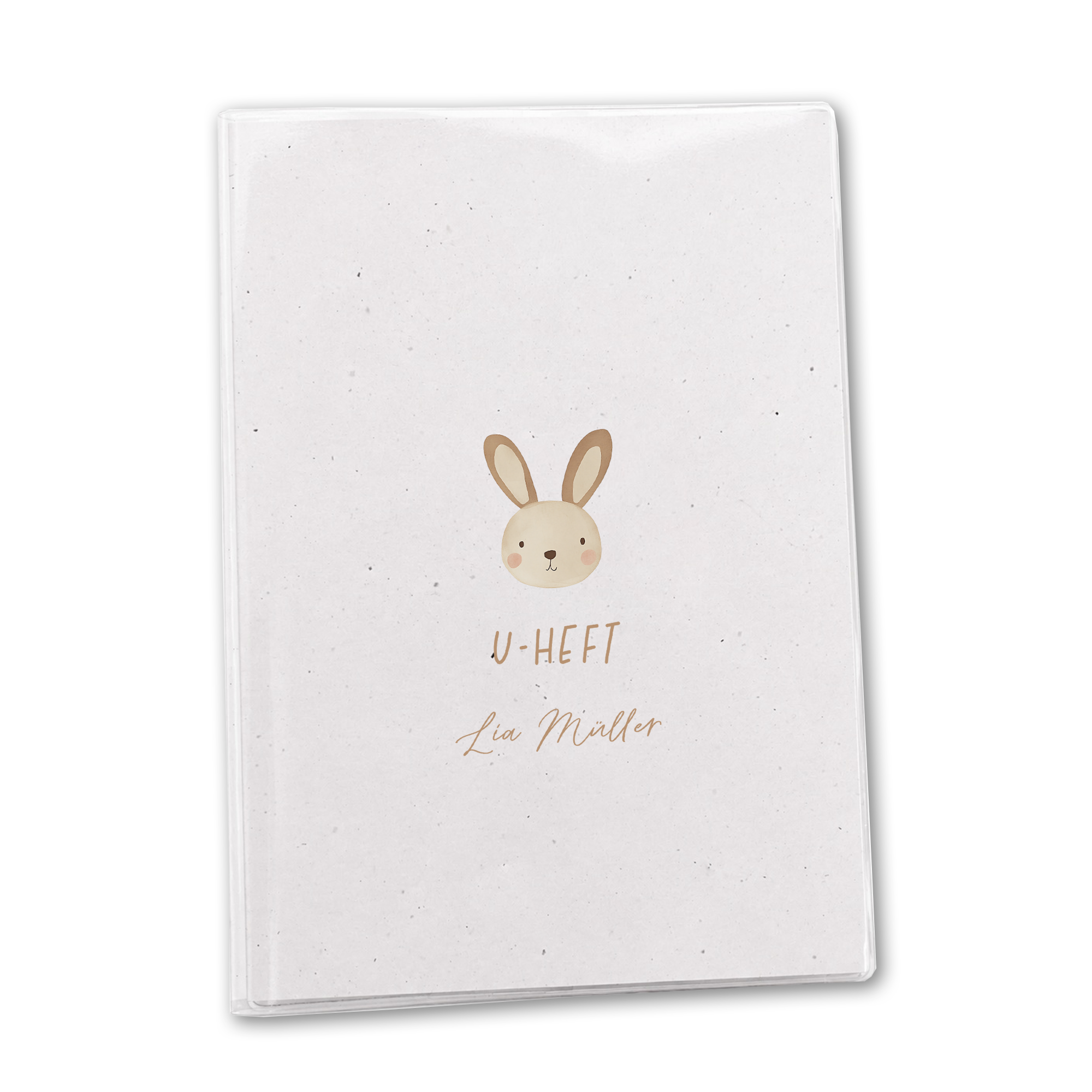 U-Heft & Impfpass Hülle personalisiert | Hase