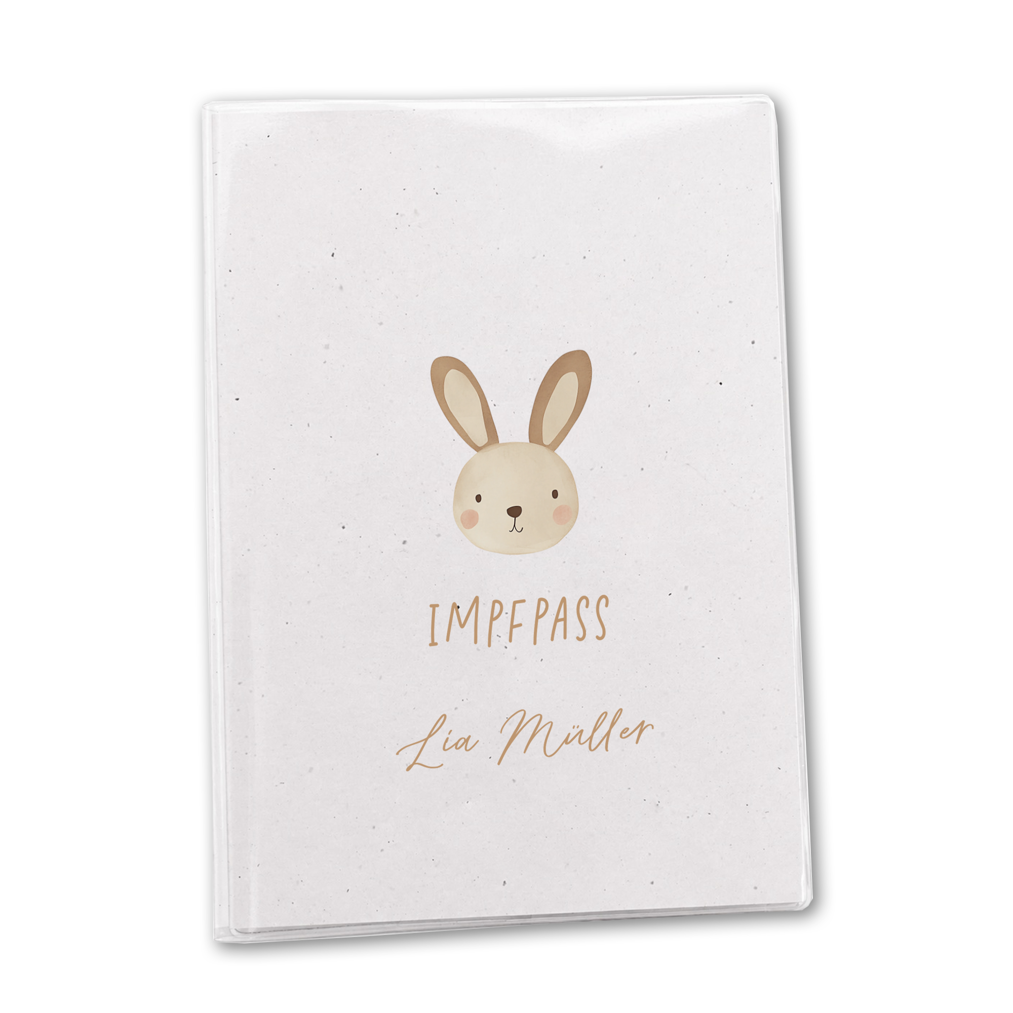 U-Heft & Impfpass Hülle personalisiert | Hase