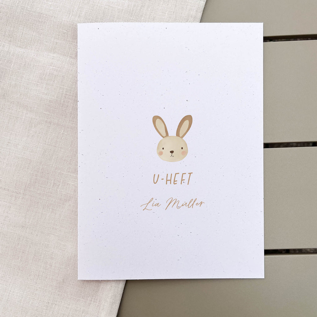 U-Heft & Impfpass Hülle personalisiert | Hase