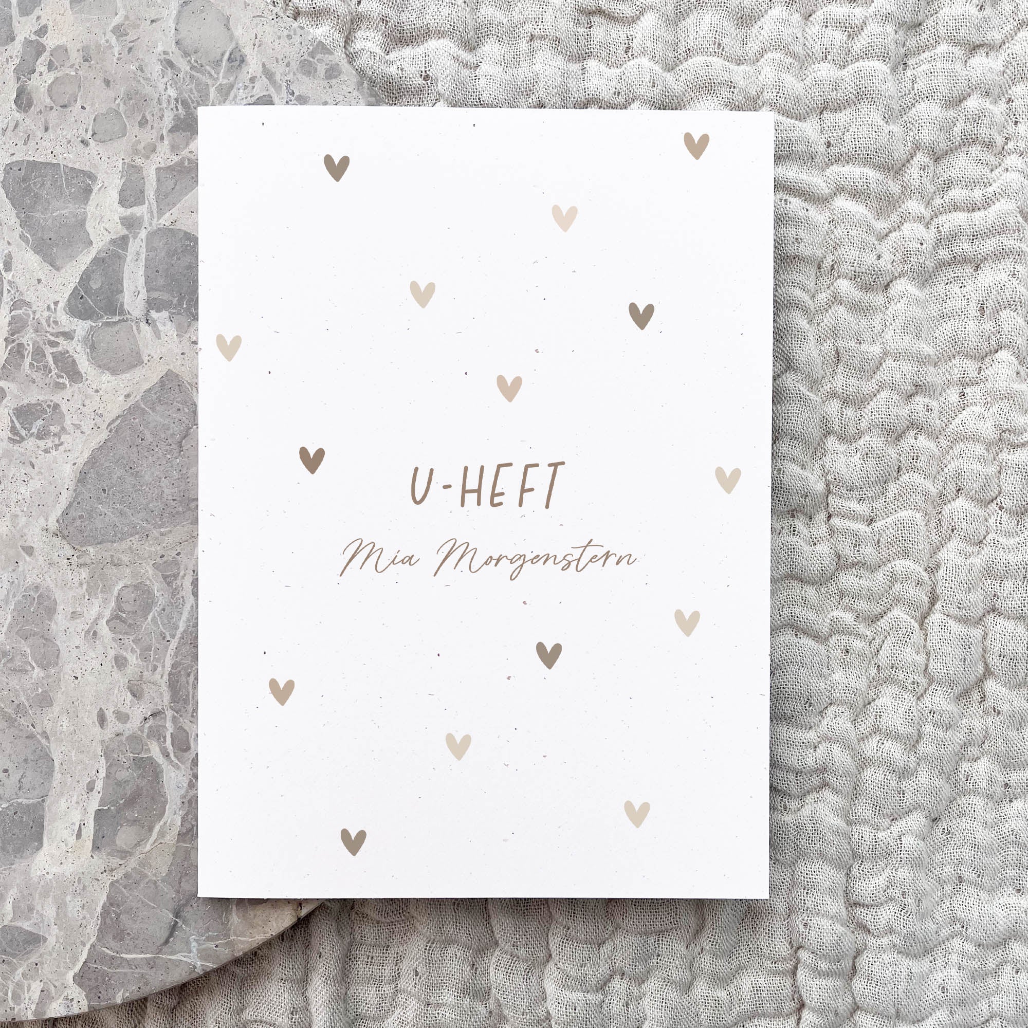 U-Heft & Impfpass Hülle personalisiert | Regenbögen
