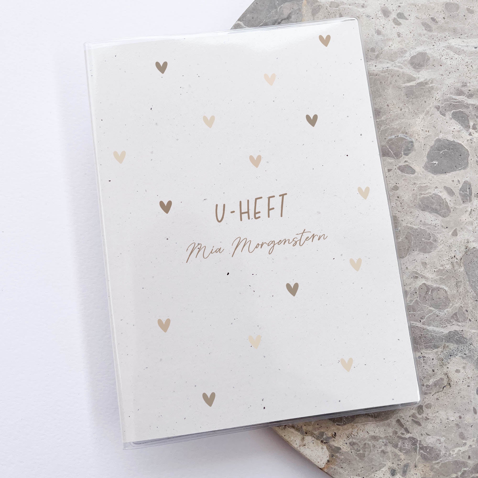 U-Heft & Impfpass Hülle personalisiert | Regenbögen