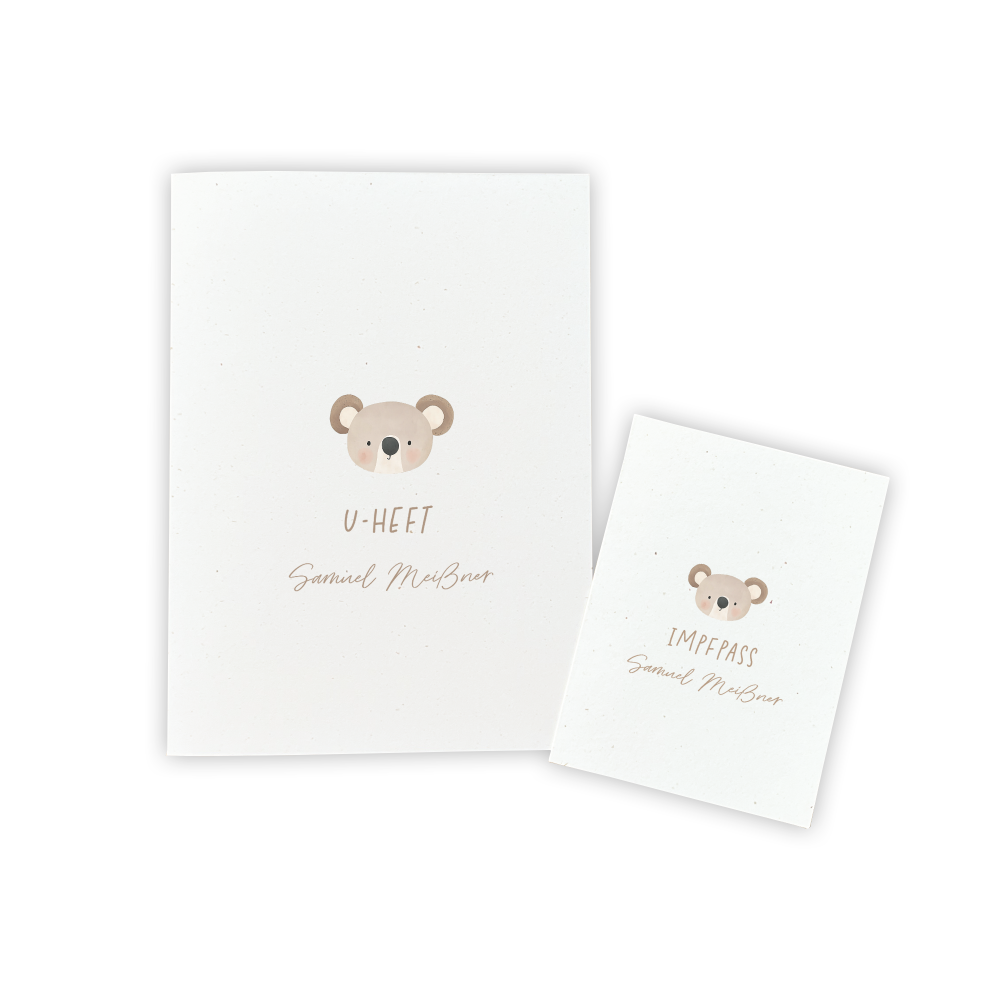 U-Heft & Impfpass Hülle personalisiert | Koala