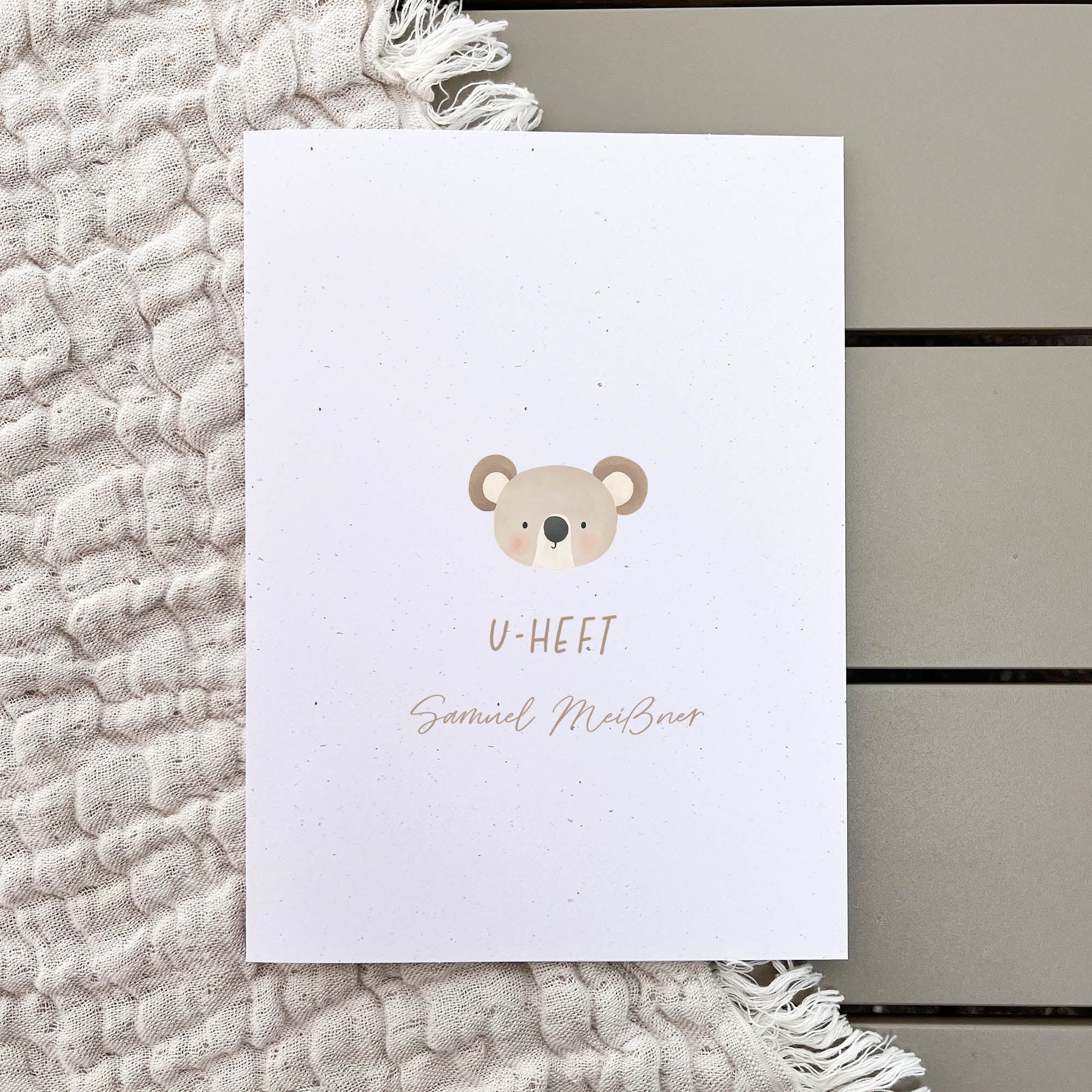 U-Heft & Impfpass Hülle personalisiert | Koala | inkl. Schutzhülle