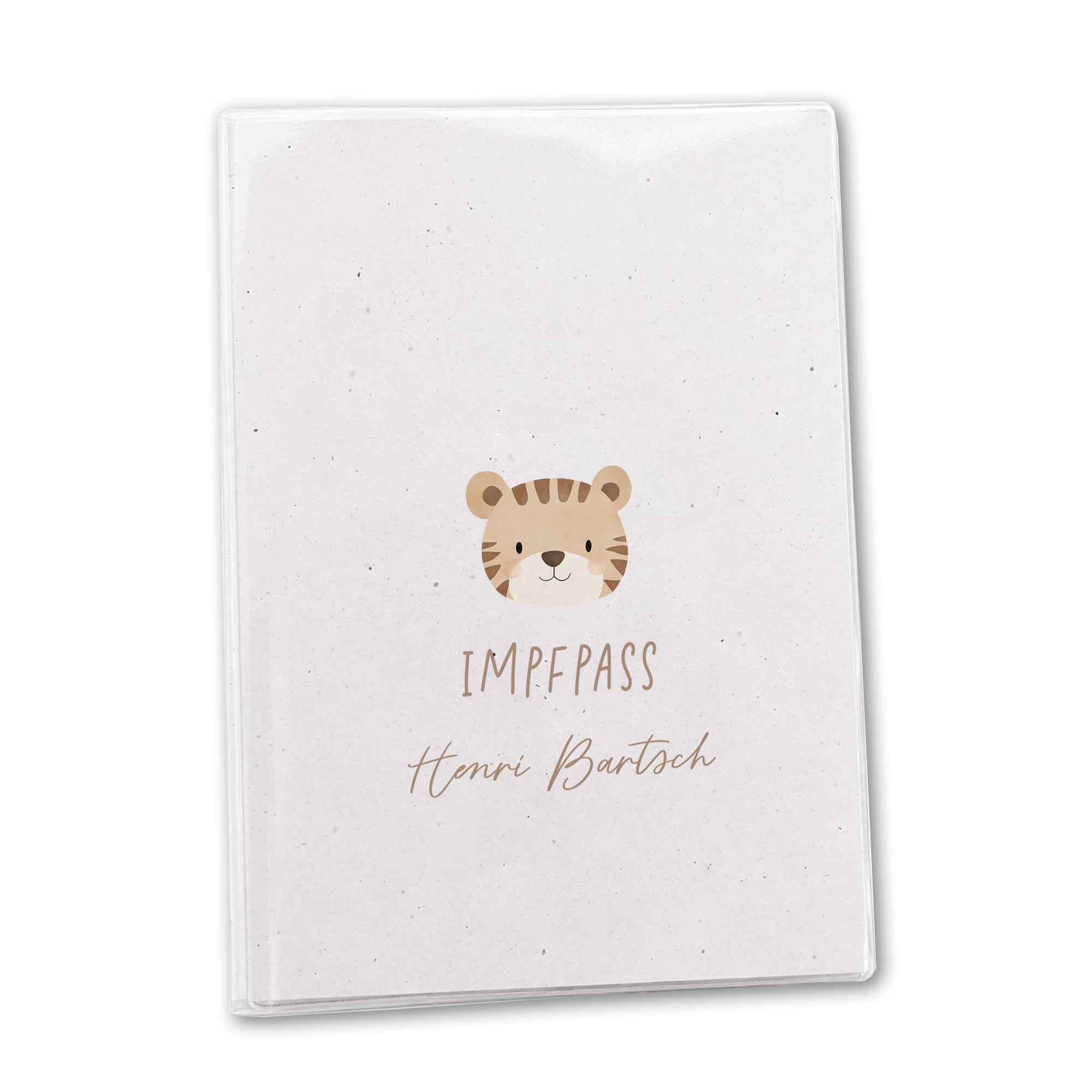 U-Heft & Impfpass Hülle personalisiert | Löwe